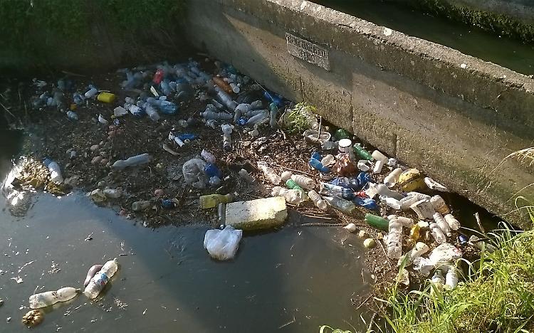 La roggia Acquarossa è una discarica