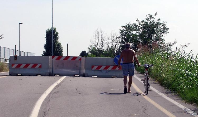 Ciclabile sopra la tangenziale
