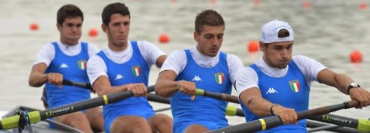 Cattaneo (Bissolati) oro iridato nel 'quattro con' ad Amburgo