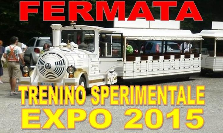 Expo 2015, trenino sperimentale