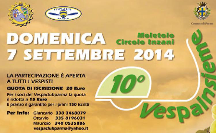 Vespainsieme nel Parmense - Da Moletolo a S. Andrea Bagni Domenica 7 settembre