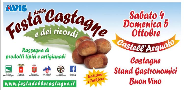 Festa delle castagne e dei ricordi a Castell'Arquato