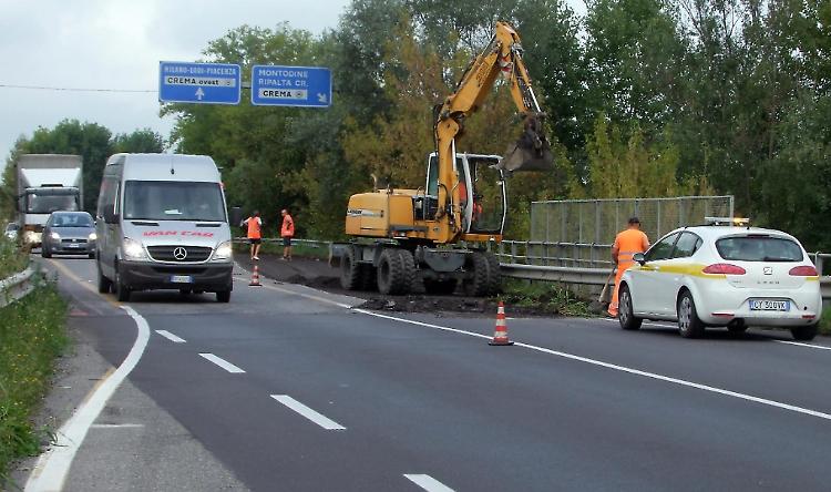 Lavori sulla tangenziale, disagi per tutta la settimana