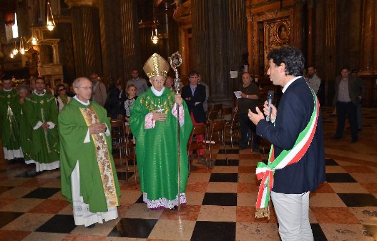 Parrocchia della Cattedrale, l'ingresso di don Franzini