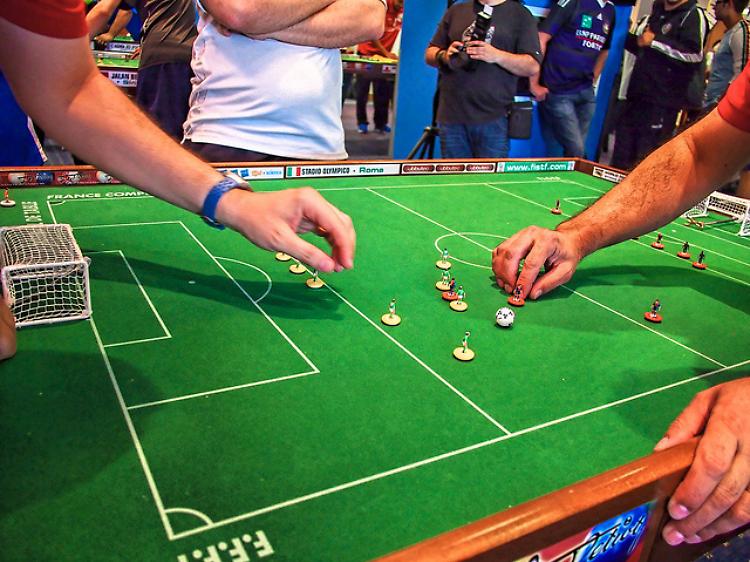 Subbuteo: XIX Coppa Italia al Centro Sportivo Fadigati di Cicognolo