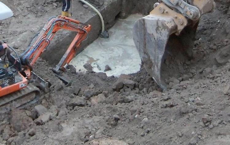 scavo cantiere