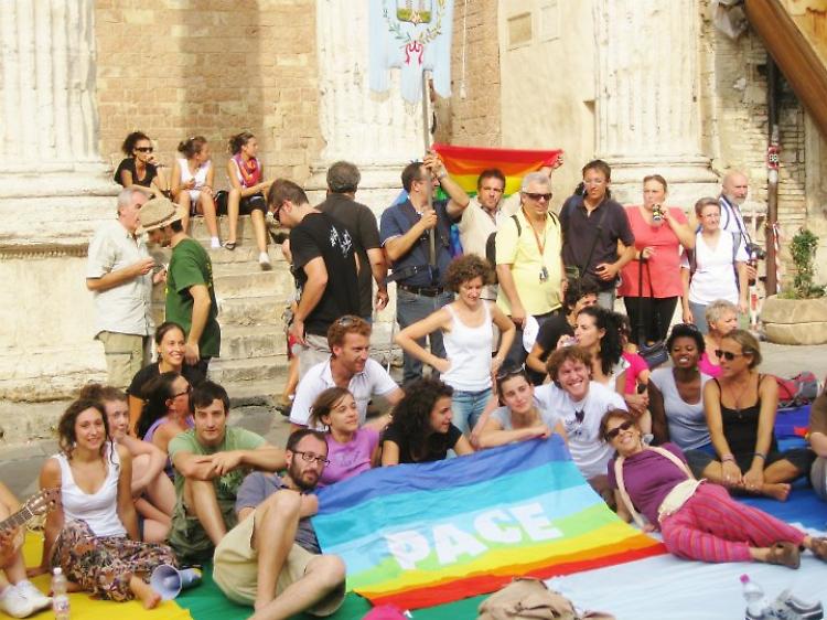 Casalaschi e viadanesi alla Marcia per la Pace