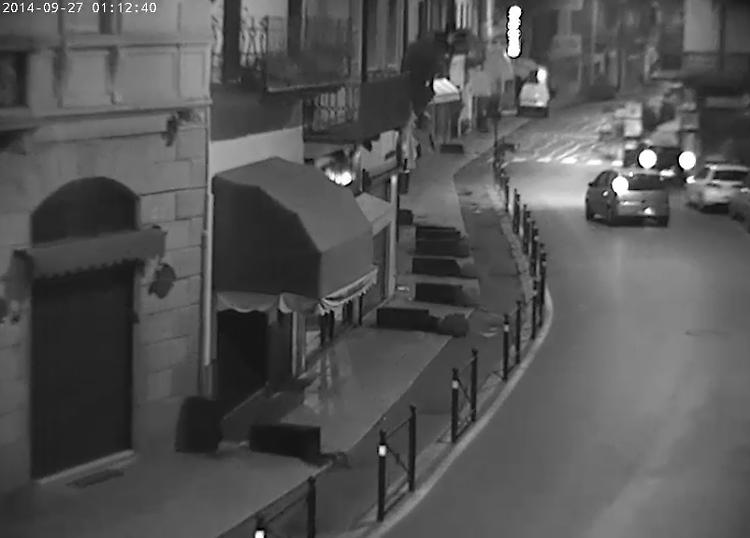 Atti vandalici in centro, denunciato un 38enne
