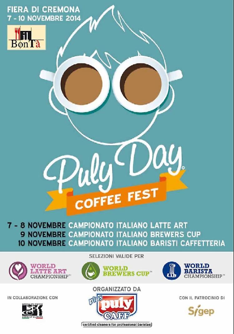 Il caffè in primo piano con Puly Day Coffee Fest