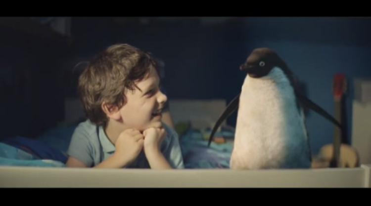 Gb, bimbo e pinguino: lo spot di Natale che emoziona