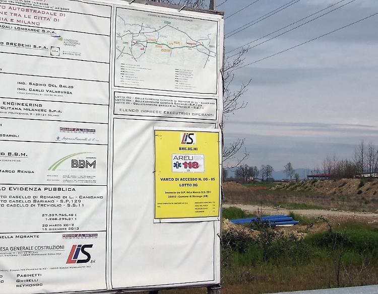 Bretella della Brebemi entro marzo, sono ripartiti i lavori