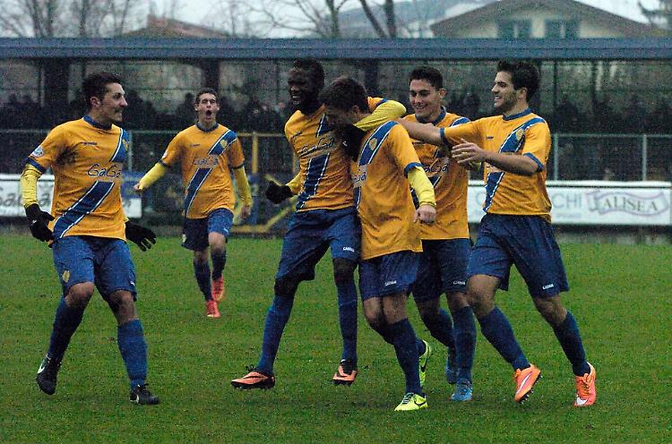 Pergolettese-Caravaggio 1-O , un gol di Manzoni piega gli avversari