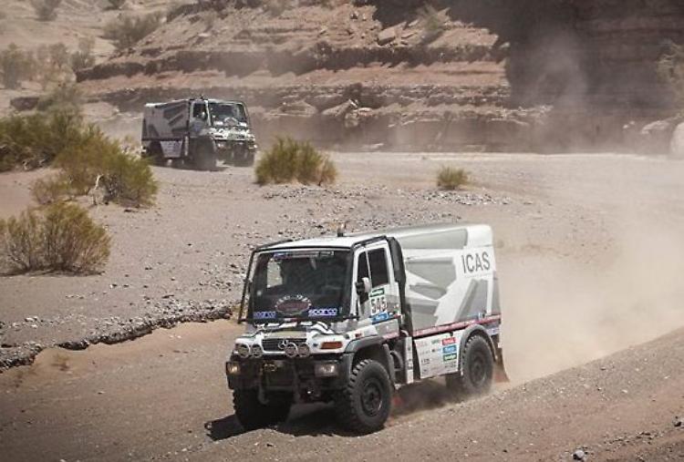 Dakar, i Cabini superano il temibile deserto di Atacama
