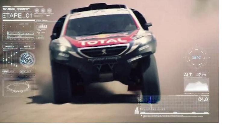 Dakar, Peugeot in un video da Oscar