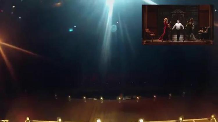 Broadway, sul palco con la GoPro