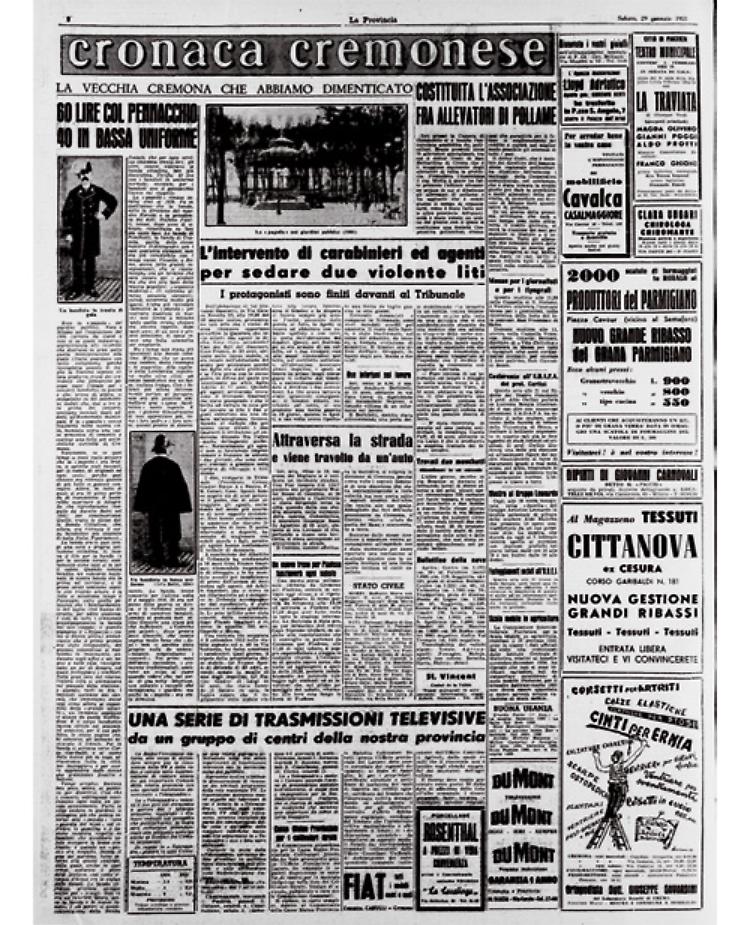 La pagoda dei giardini pubblici e la banda cittadina nel 1928