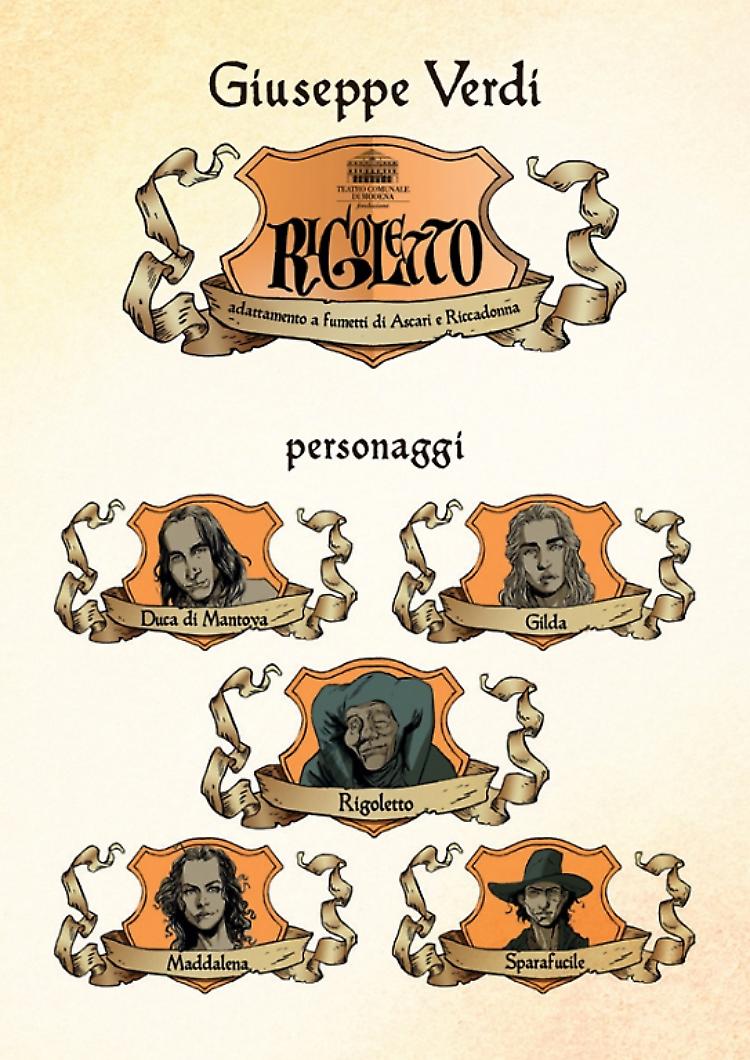  Il "Rigoletto" di Giuseppe Verdi, a fumetti