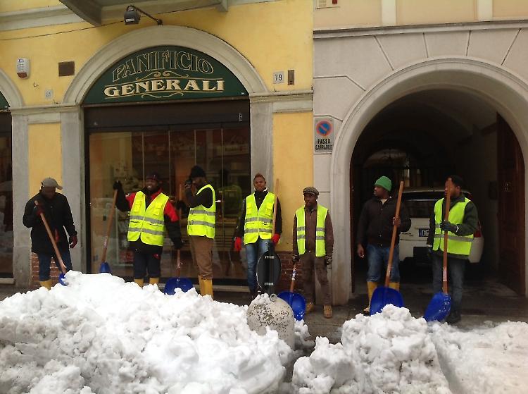 La nevicata 'approda' in Giunta