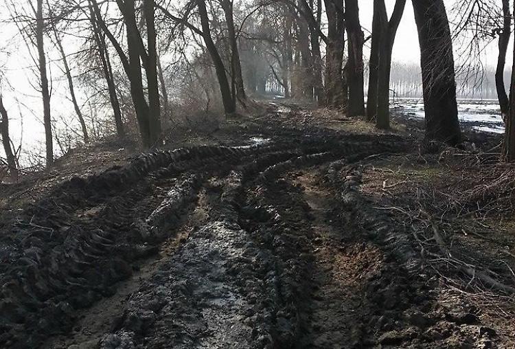 Eridano Adventure, piano 'b' contro fango e rami in golena