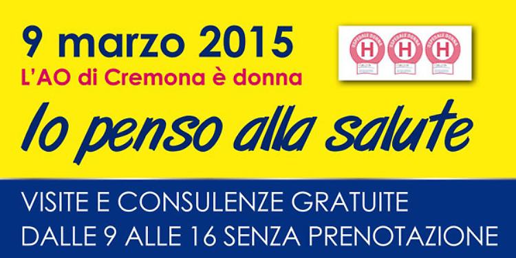 Io penso alla salute,  L’AO di Cremonaè donna