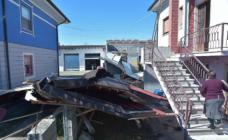 Come un tornado, sfiorata la tragedia