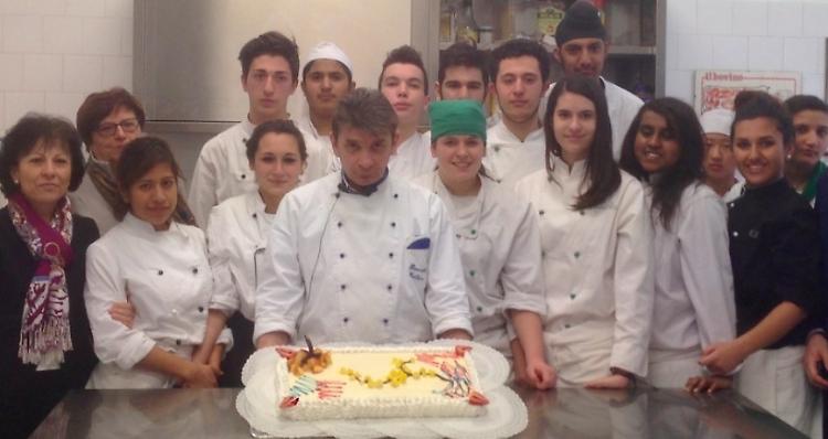 Dolce mimosa degli aspiranti chef