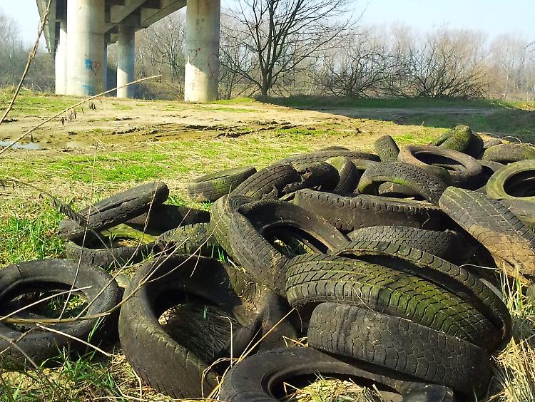 Cumulo di pneumatici abbandonati: e ora pagano i cittadini