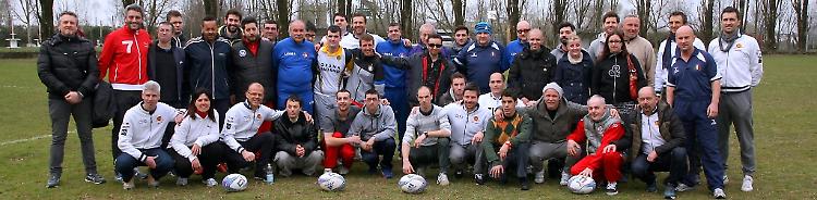 Rugby integrato, mondiali e cena  in piazza Duomo