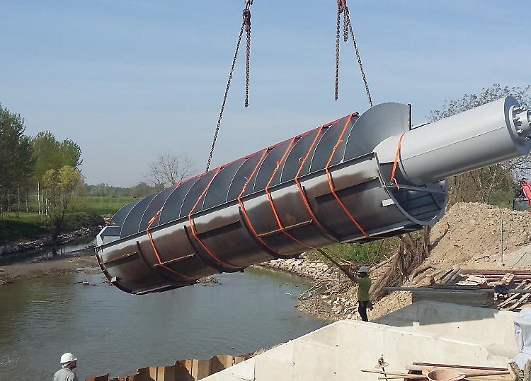 La nuova vite del Gambara,  produrrà energia elettrica