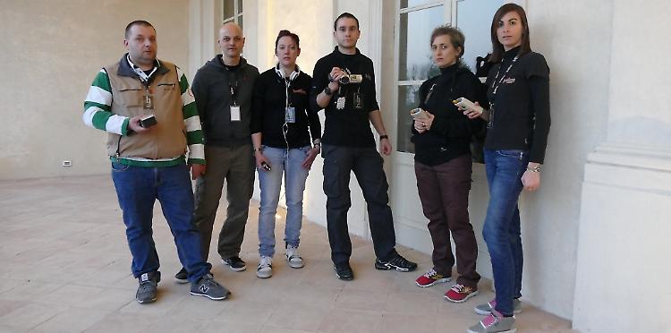 I ‘ghostbusters’ a Villa Mina della Scala