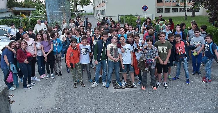 Gemellaggio, i ragazzi della Diotti hanno accolto gli amici da Roma