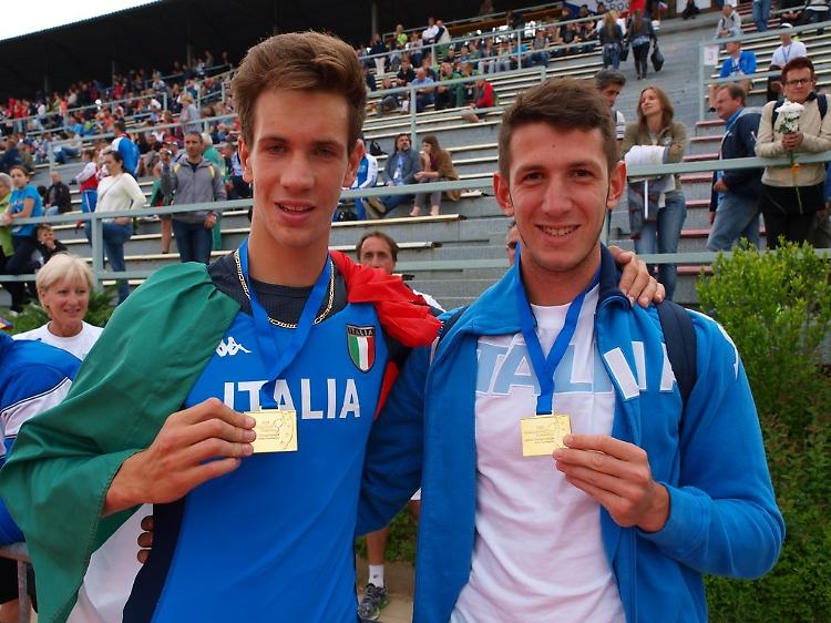 Gentili e Cattaneo, oro europeo