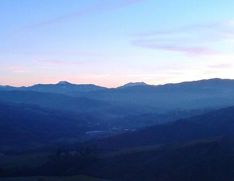 Notturna al margine di Guardasone: panorami, atmosfere e la leggenda di un fantasma...
