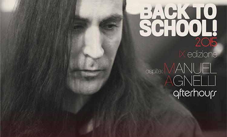 Manuel Agnelli (Afterhours) & Back to School! 2015 venerdì 5 giugno
