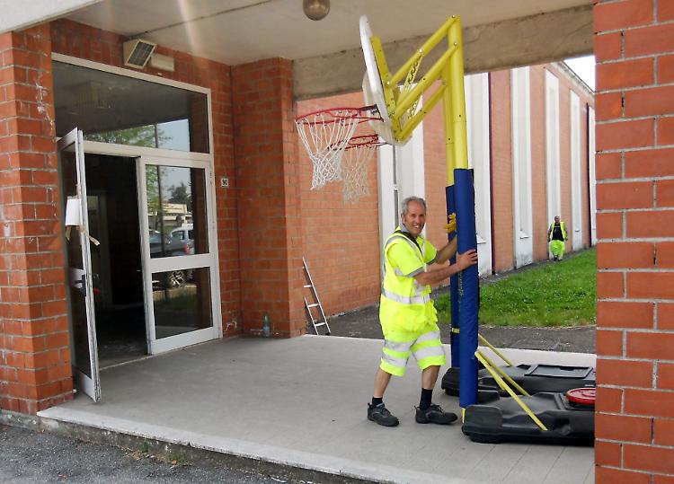 PalaFarina, vandali in azione