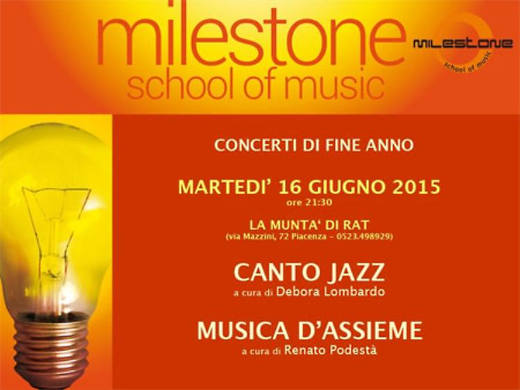 Canto jazz e musica d'assieme martedì al Milestone