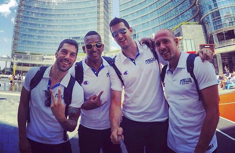 Zampolli, un cestista cremonese in gara con gli azzurri