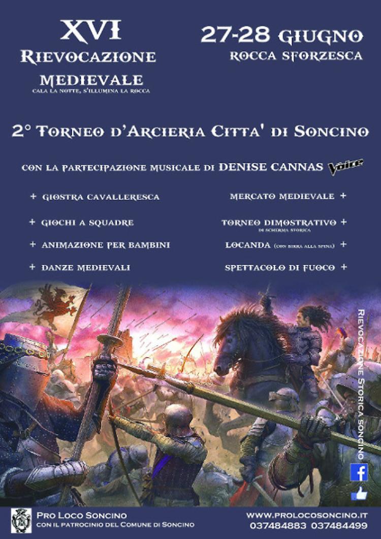 ‘Cala la notte, s’illumina la rocca’ sabato e domenica a Soncino