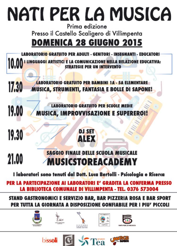 'Nati per la Musica' al Castello di Villimpenta (MN)
