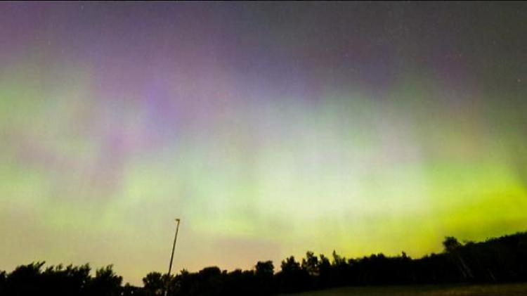 Aurora boreale a Minneapolis: lo spettacolo in timelapse