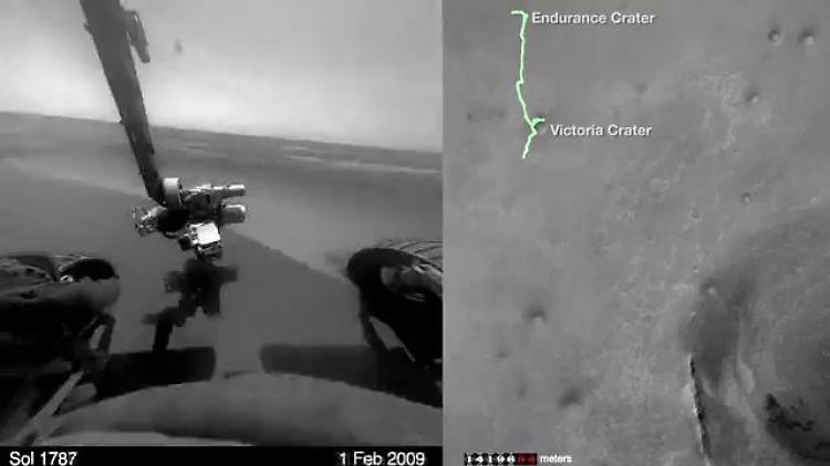 Opportunity, 11 anni su Marte in otto minuti