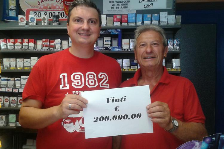 Con tre euro ne vince 200mila