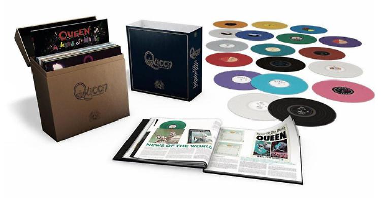 “Queen: The Studio Collection” mega box con 18 vinili 