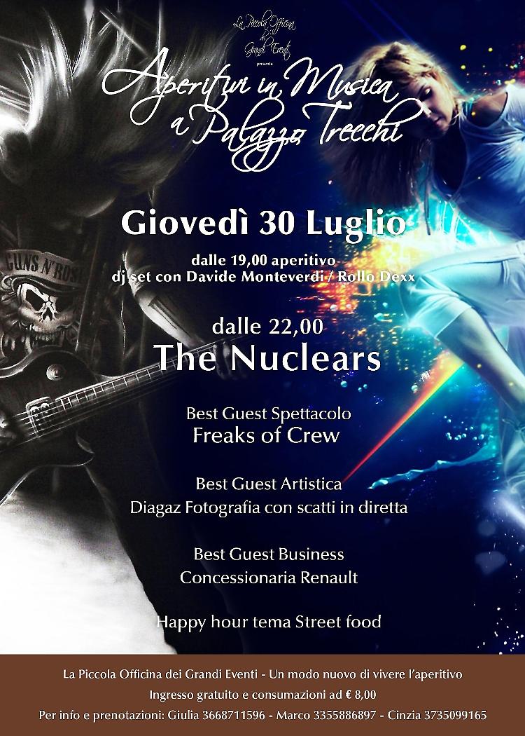 Aperitivo in musica al Trecchi giovedì 30