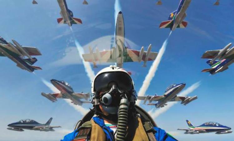 Per il 55° anniversario delle Frecce Tricolori trasferta alla base di Rivolto del Friuli