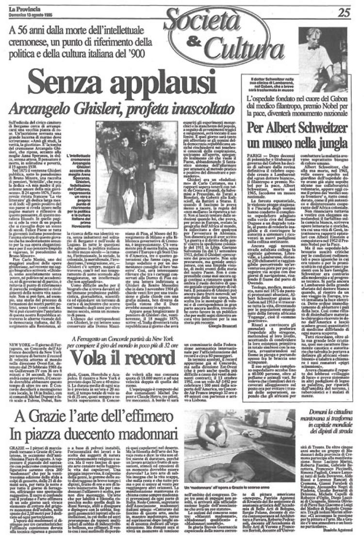 L'intellettuale cremonese Arcangelo Ghisleri vero punto di riferimento della politica  italiana del '900 