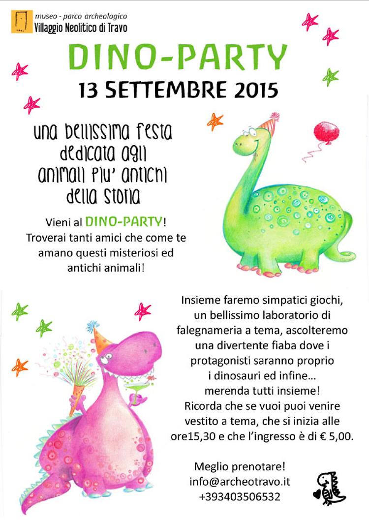 "Dino-Party" al Parco archeologico di Travo (PC)