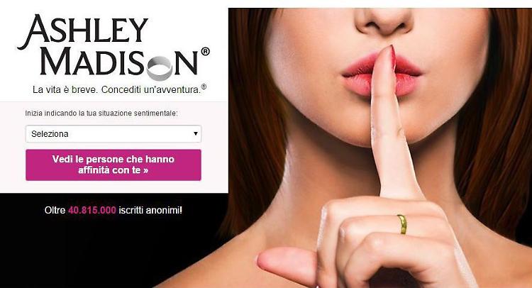 Scappatella online, più di 2.000 iscritti ad Ashley Madison
