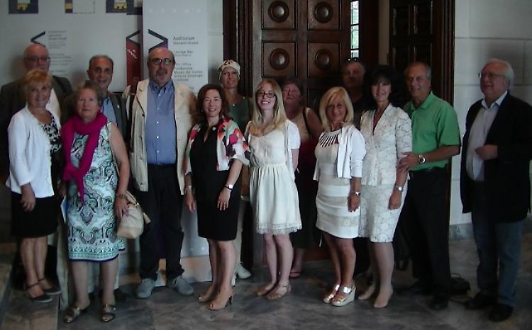 Una delegazione di Filitalia Internationalin visita al Museo del Violino