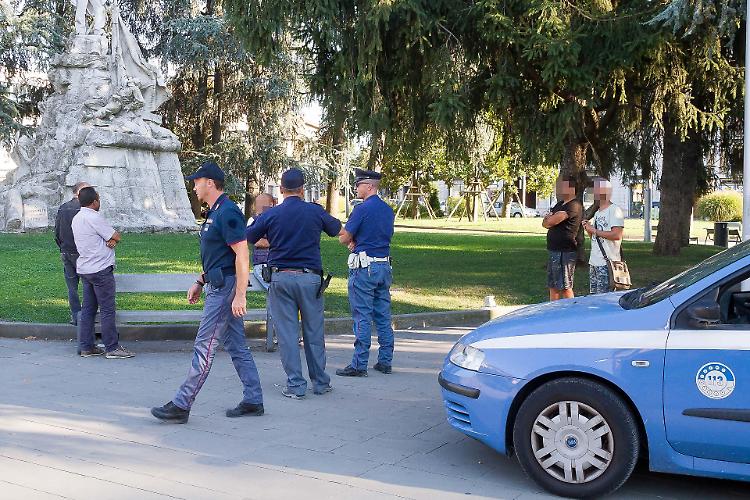 Piazza Roma, controlli a tappeto